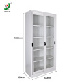 Cheap high quality metal cabinets with glass sliding door